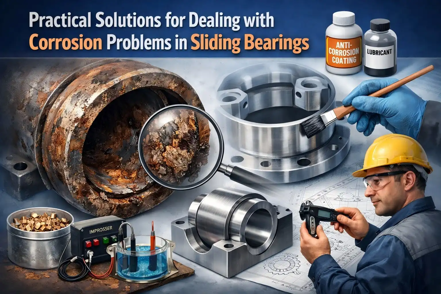 Practical Solutions for Dealing with Corrosion Problems in Sliding Bearings