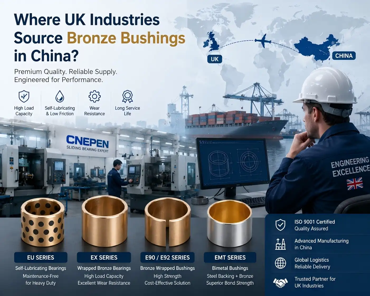 Where UK Industries Source Bronze Bushings in China