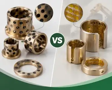 Comparing Graphite-Embedded vs. Oil-Filled Self-Lubricating Parts