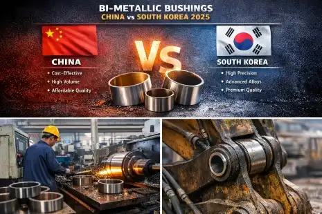 Bi-metallic Bushings China vs South Korea 2025: A Comprehensive Comparison