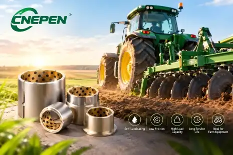 Maximizing Uptime: Self-Lubricating Bushings for Farm Equipment